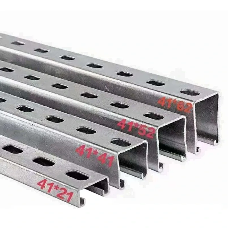 Hot-Dip Galvanized U-Channel Steel Support Bracket